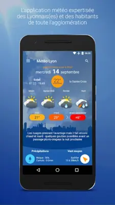 Météo Lyon android App screenshot 4